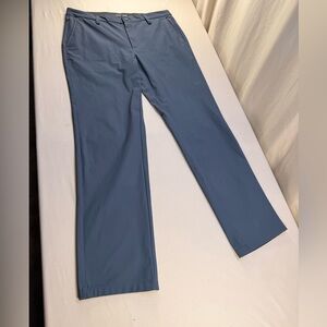 Dockers Men's Slate Blue Straight-Leg Dress Pants